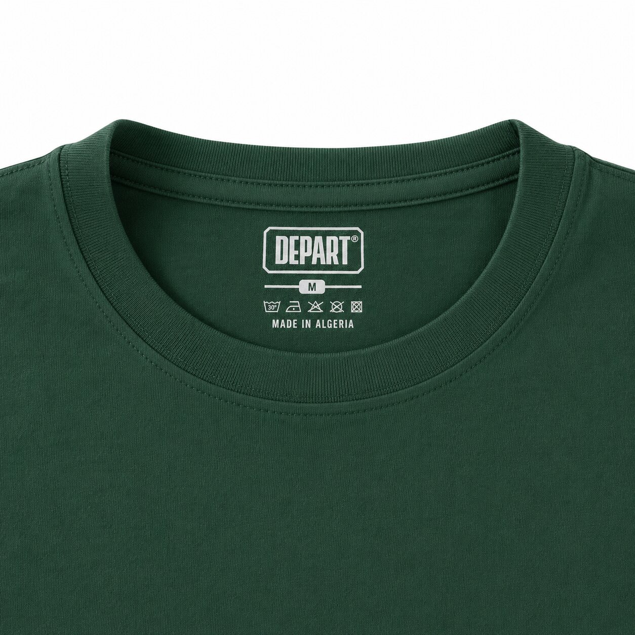 Départ Homme T-shirt Oversize Vert – Image 5