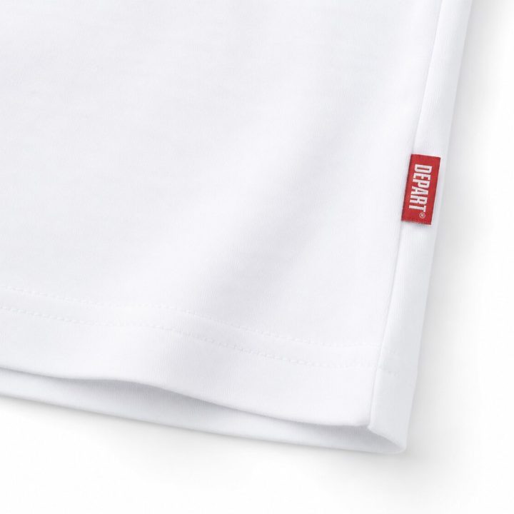 Départ Homme T-shirt Oversize Blanc