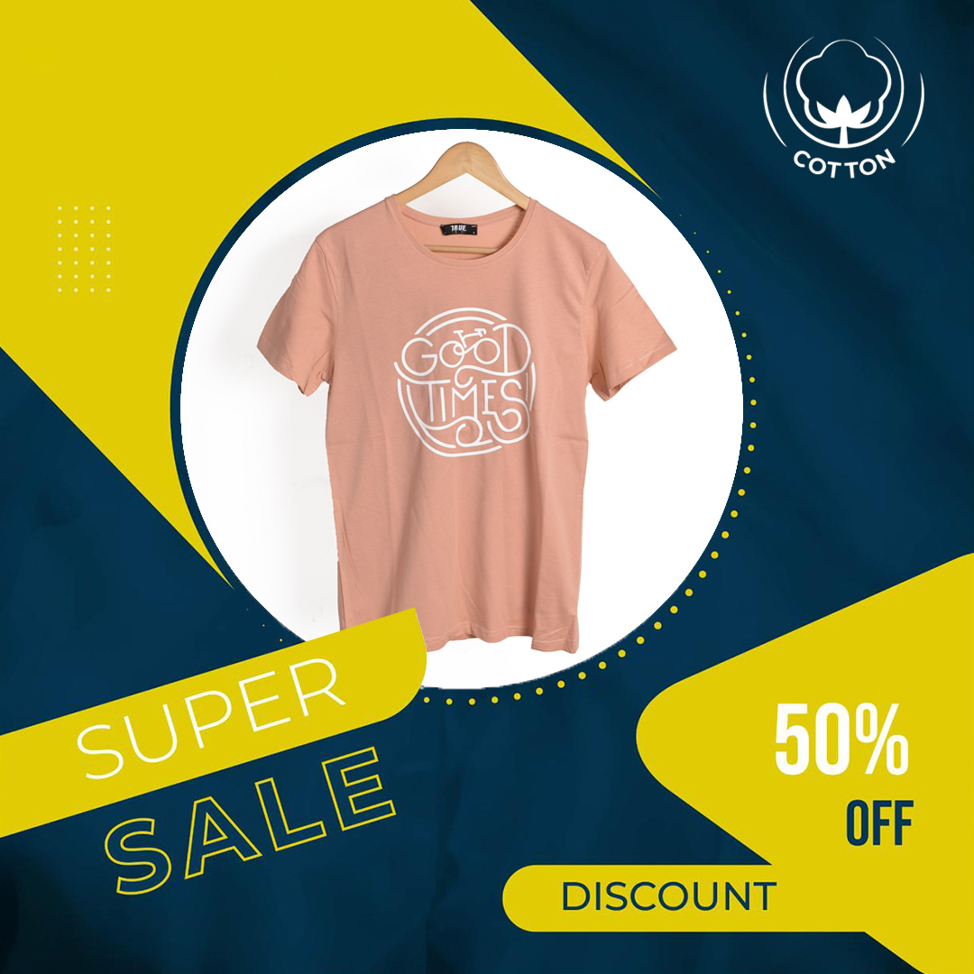 T-shirt SAUMON *GOOD TIMES* – Image 5