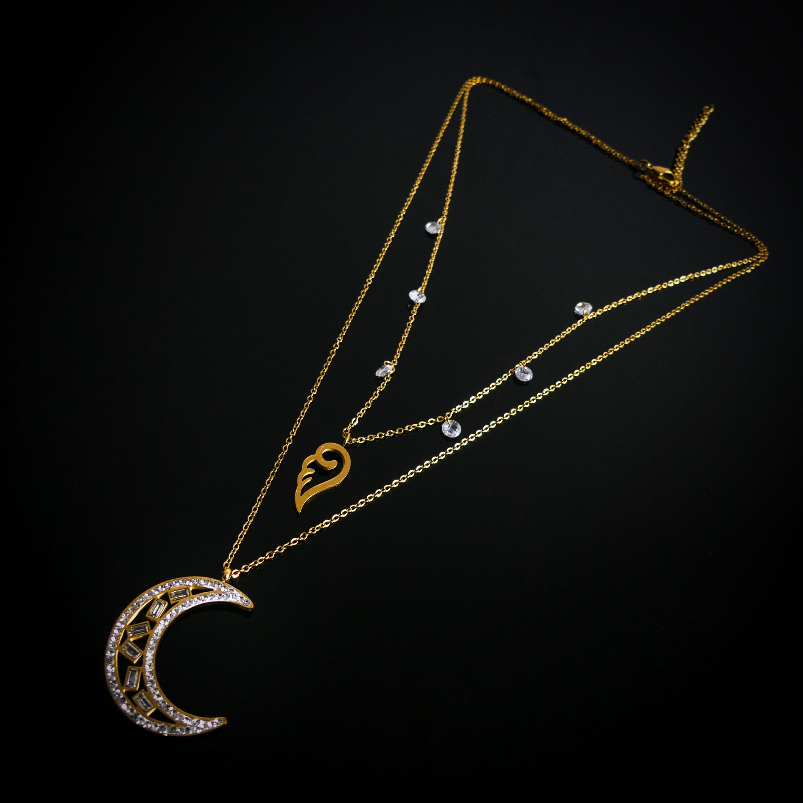 Collier double chaine N°68 – Image 4