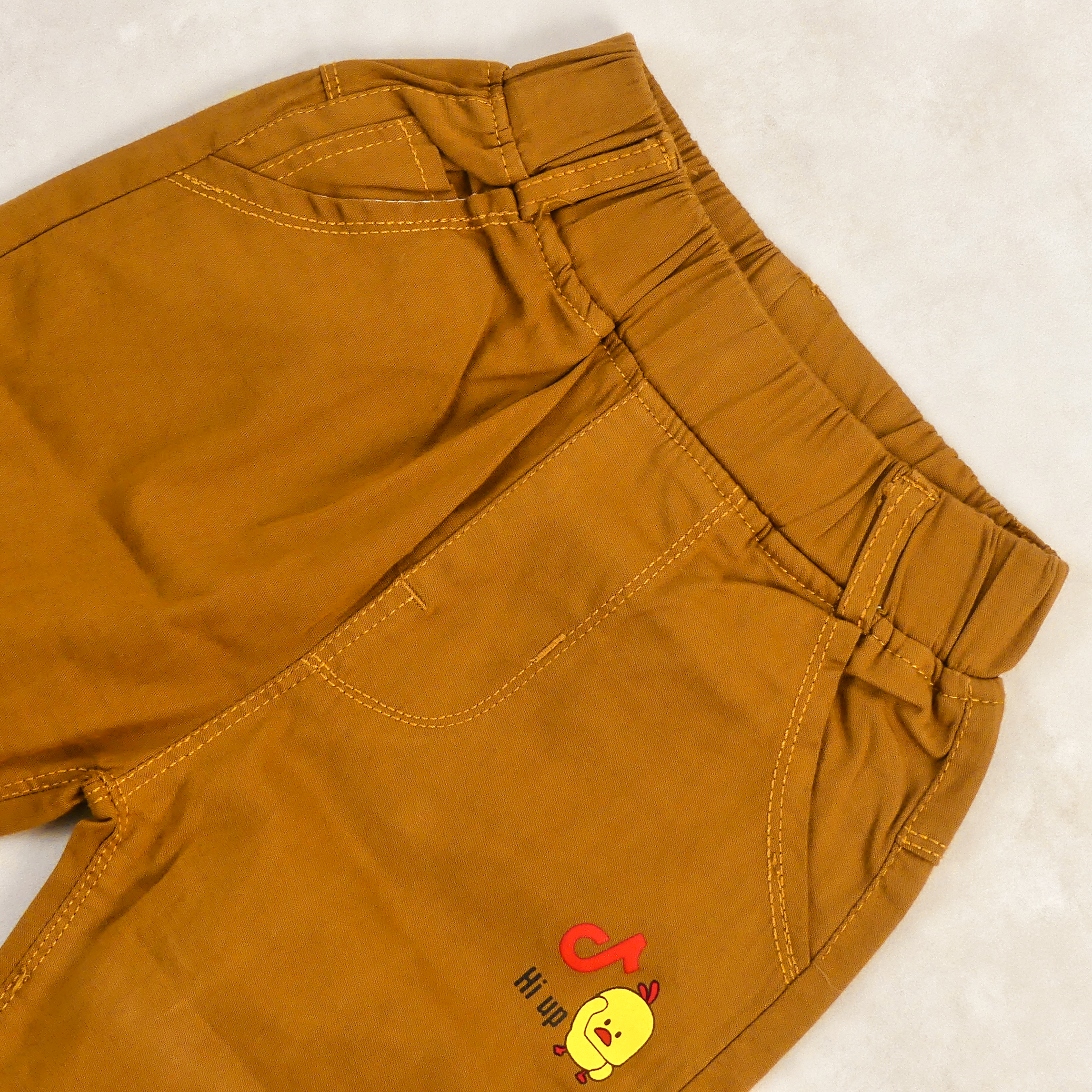 Pantacourt Garcon MARRON MOTIF HI UP – Image 3