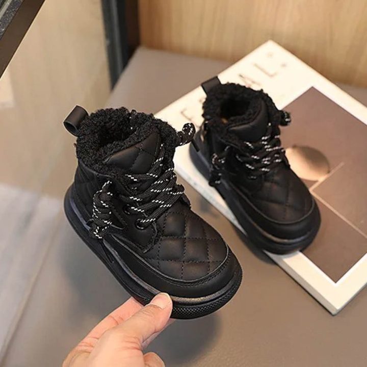 Bottes de neige imperméables Noir Enfants