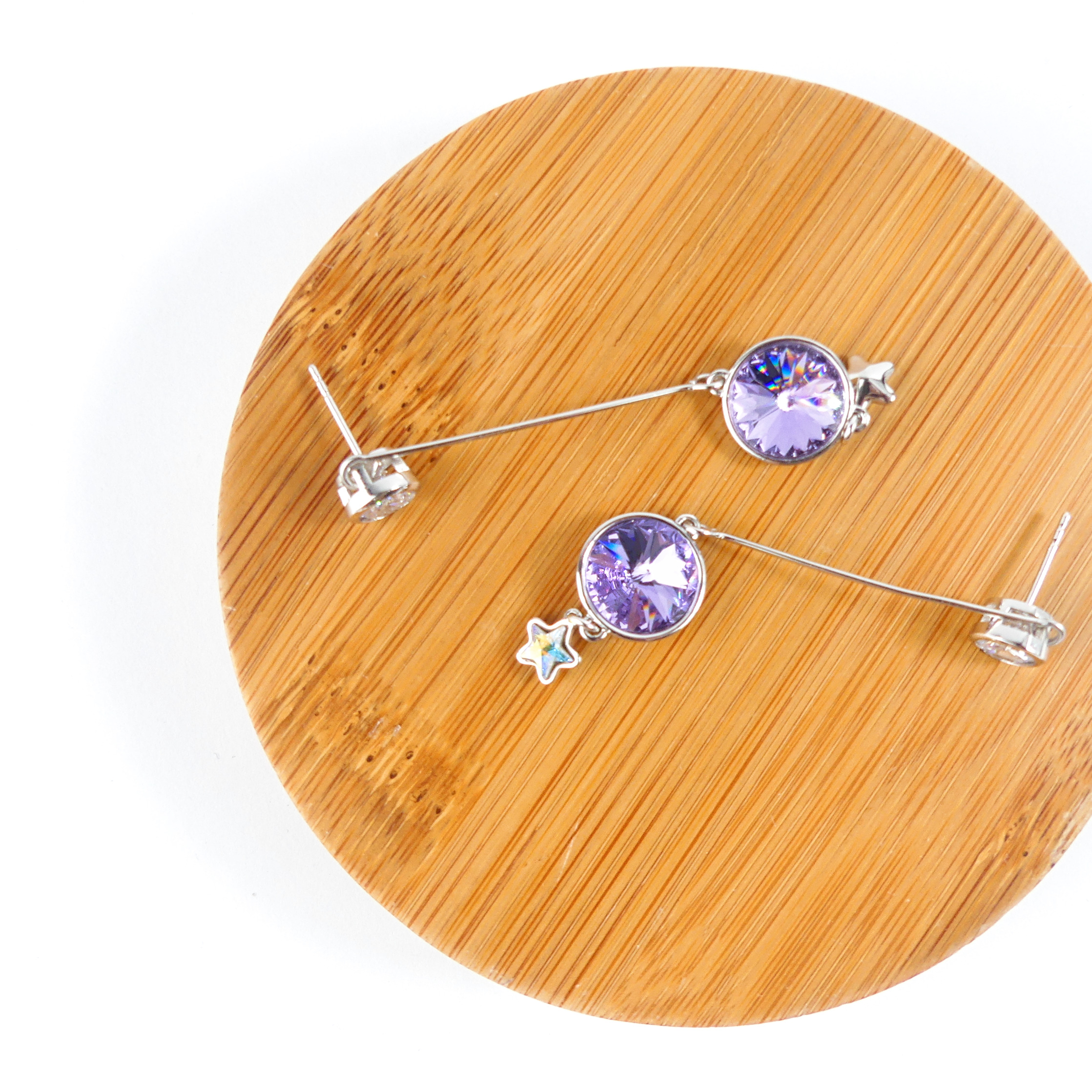 boucle d'oreille pendantes rond move – Image 3