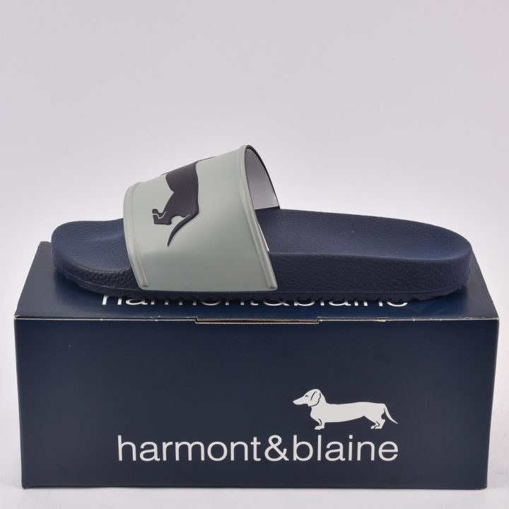 HARMONT AND BLAINE CIABATTA UOMO EVA – LOGO GRIGIO – BLU