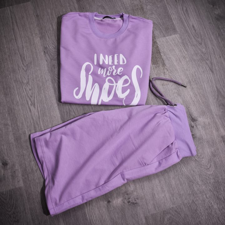 ENSEMBLE VIOLET *I NEED MORE SHOES *