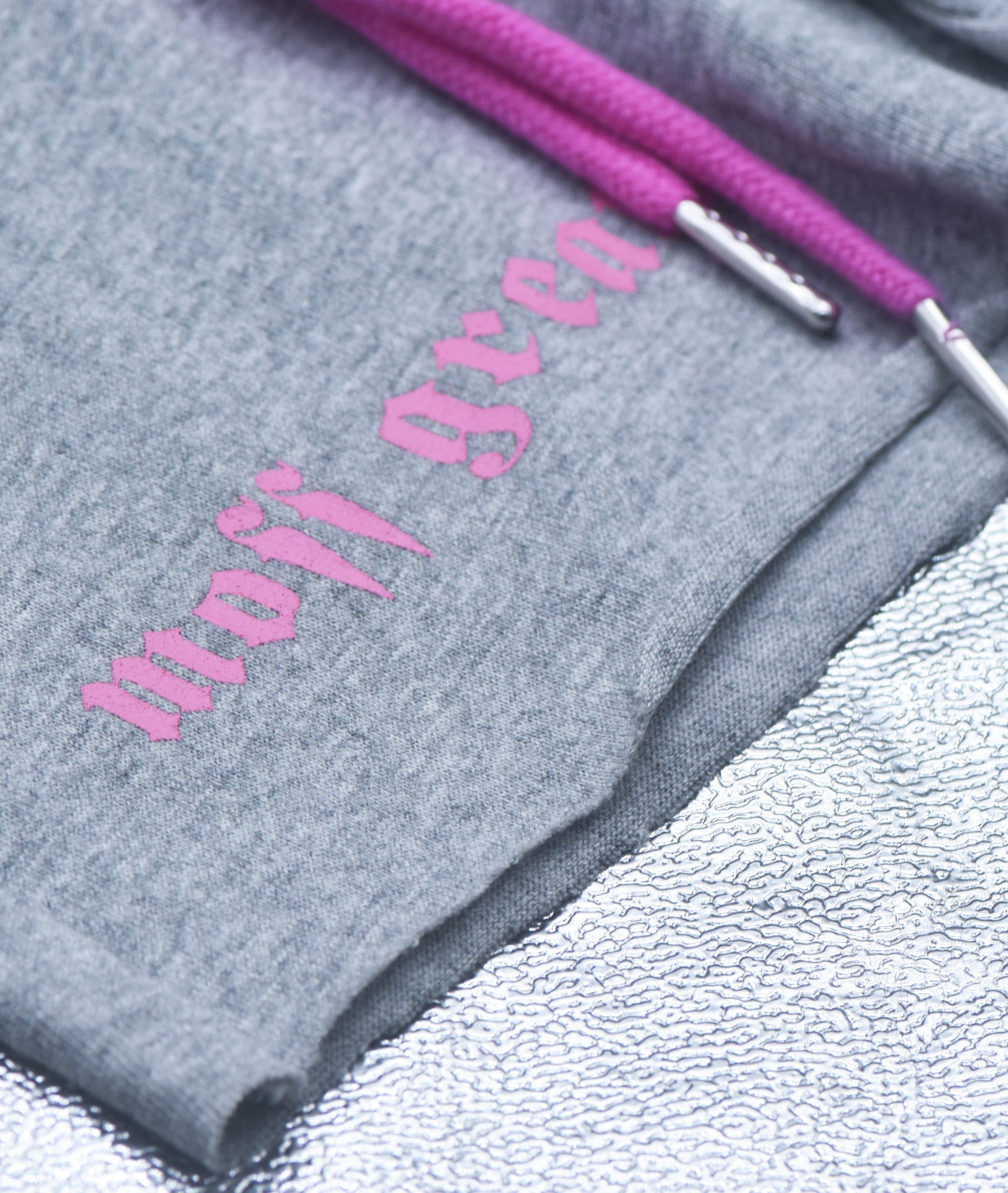 SHORT GRIS AVEC LE ROSE POUR FILLE MOFF GREAN – Image 3
