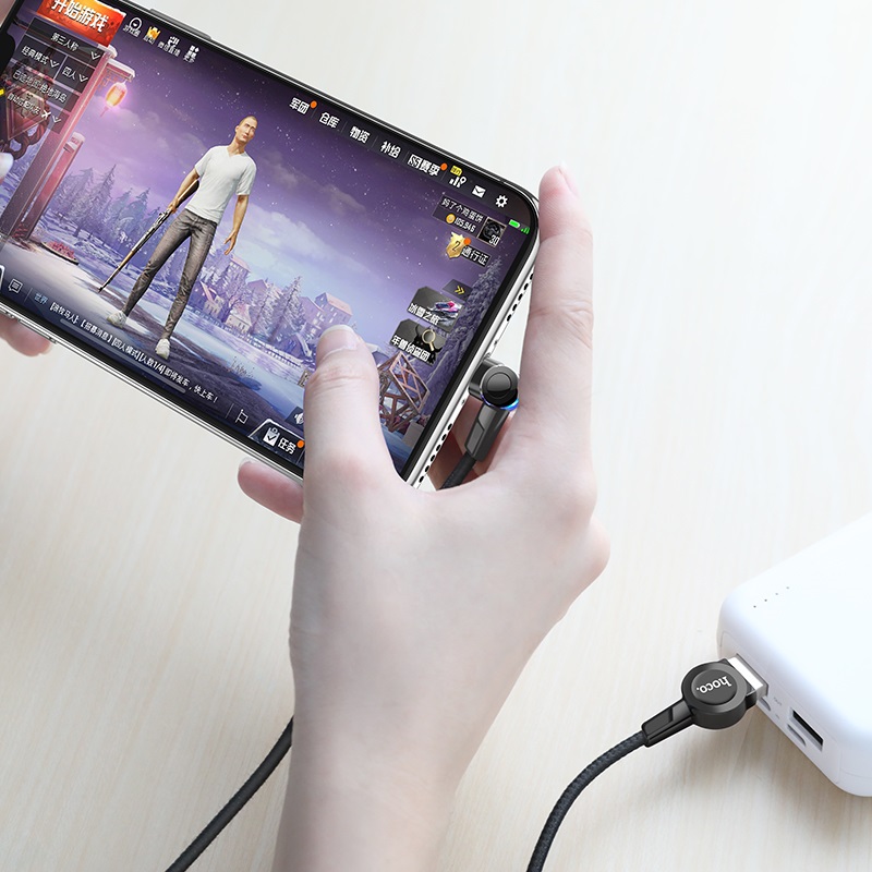 Câble USB vers fil de charge Lightning « S8 Magnetic » – Image 3