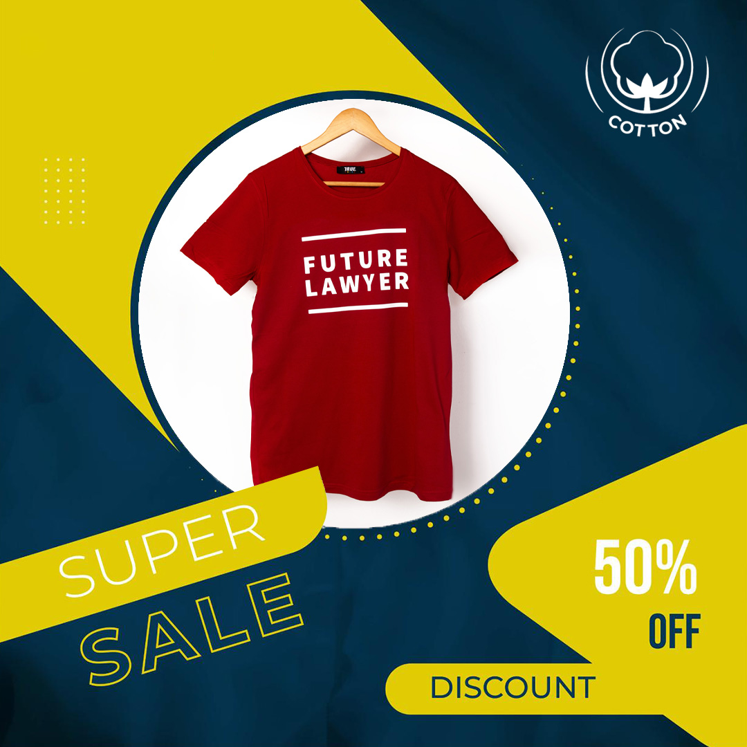 T-shirt ROUGE *FUTURE LAWYER* – Image 5