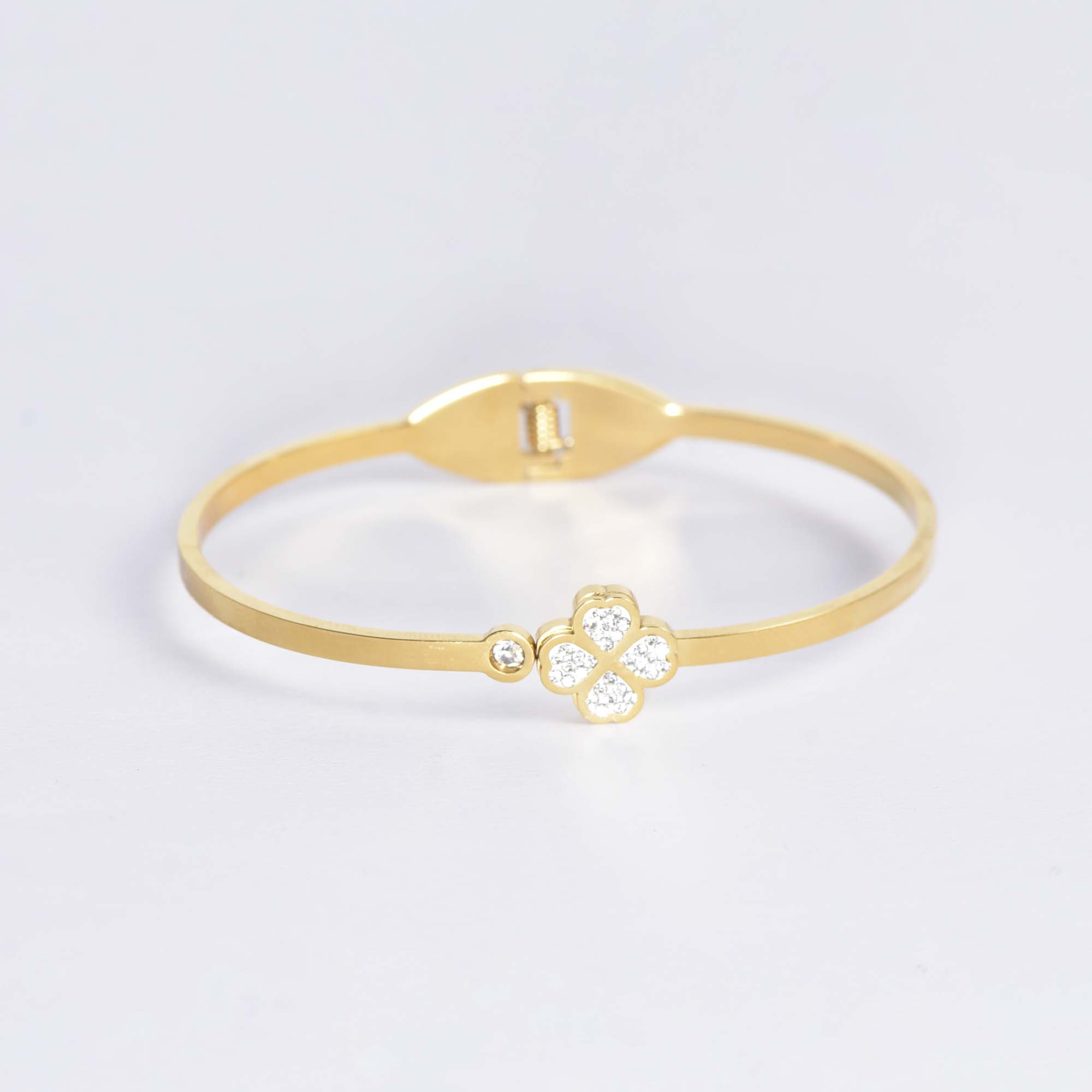 BRACELET TRÈFLE À 4 GOLD – Image 3