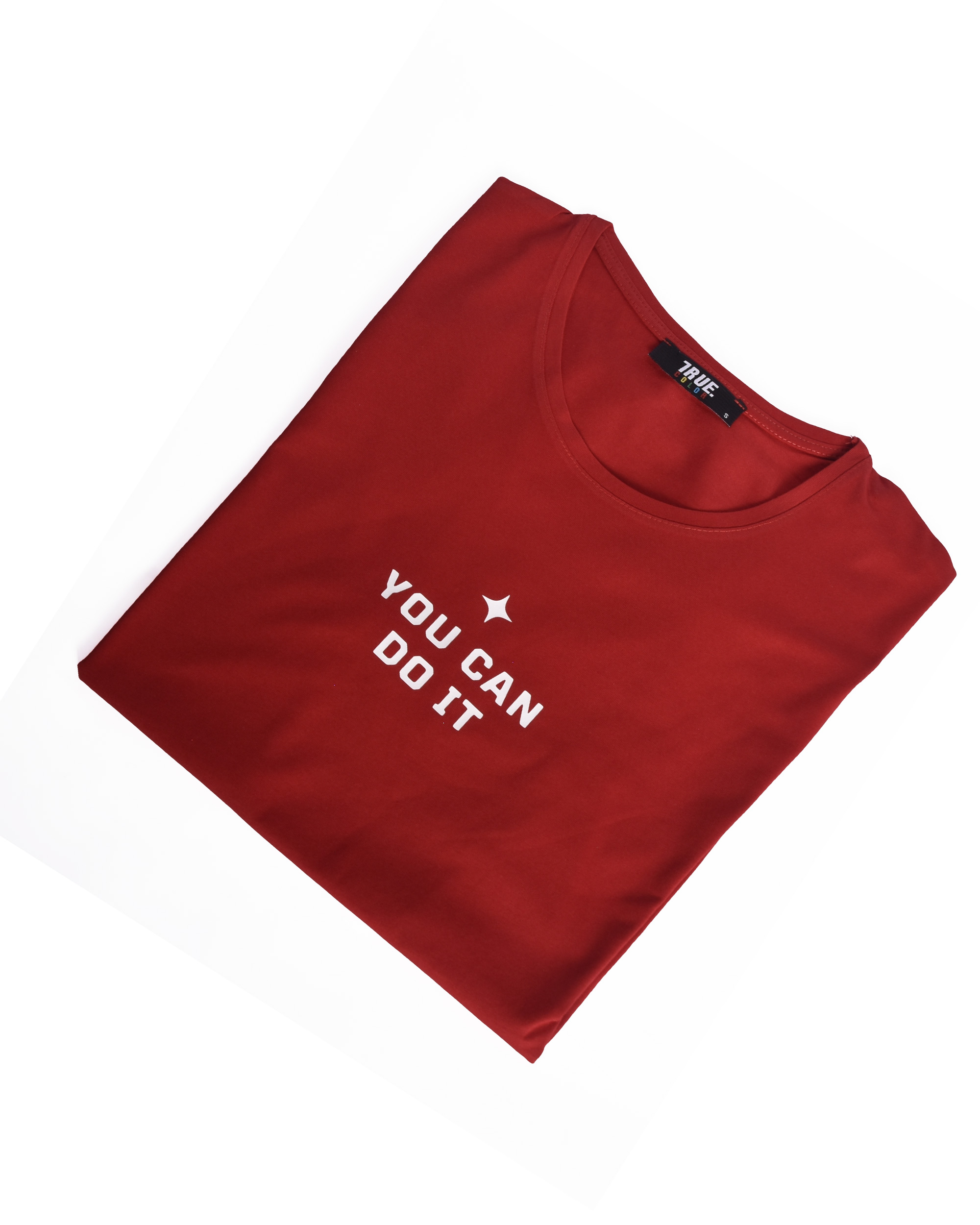 T-shirt ROUGE *YOU CAN DO IT* – Image 3