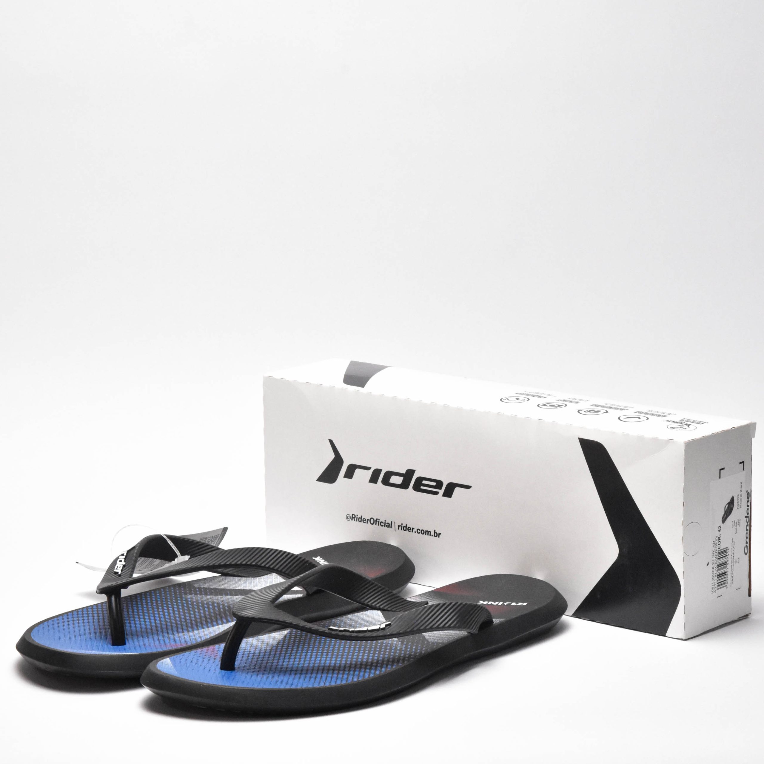 RIDER R1 INK AD BLACK/CLUE/WHITE – Image 2