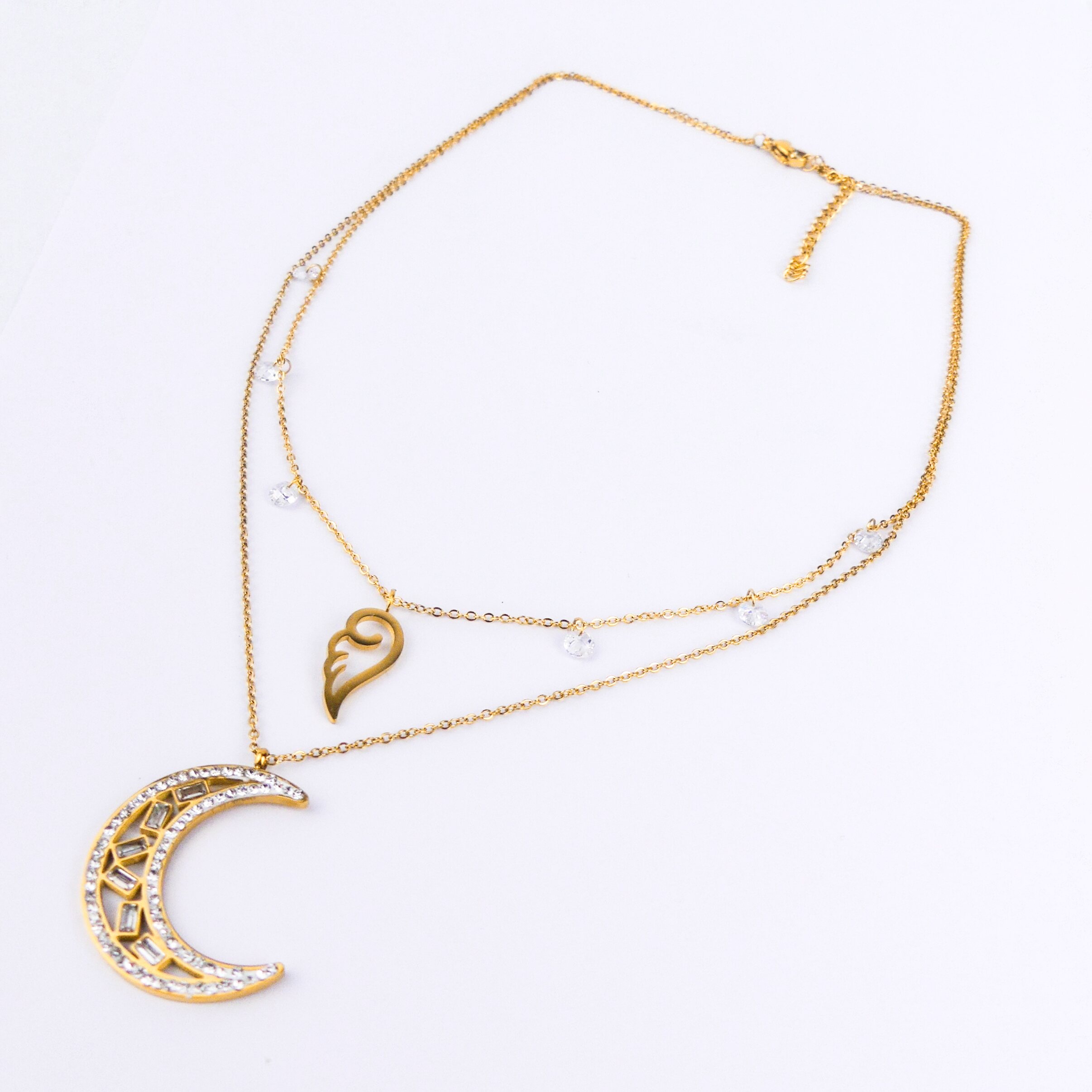 Collier double chaine N°68 – Image 2