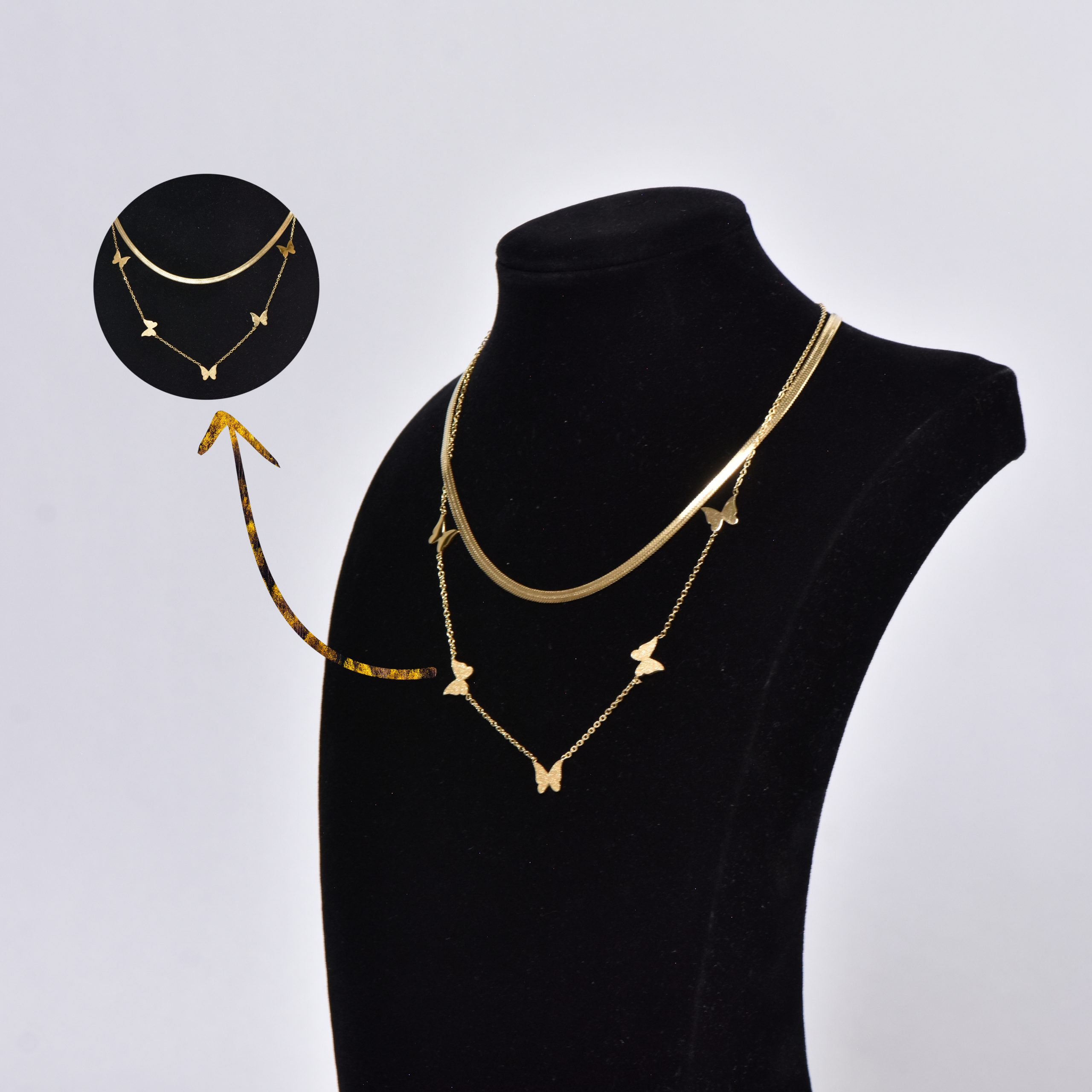 Collier Double Chaine N°66 – Image 5