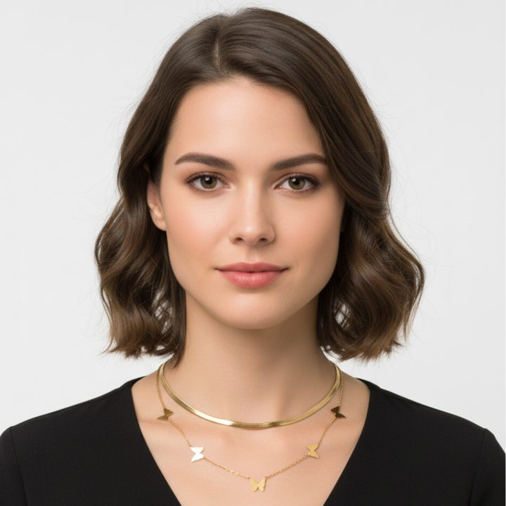Collier Double Chaine N°66