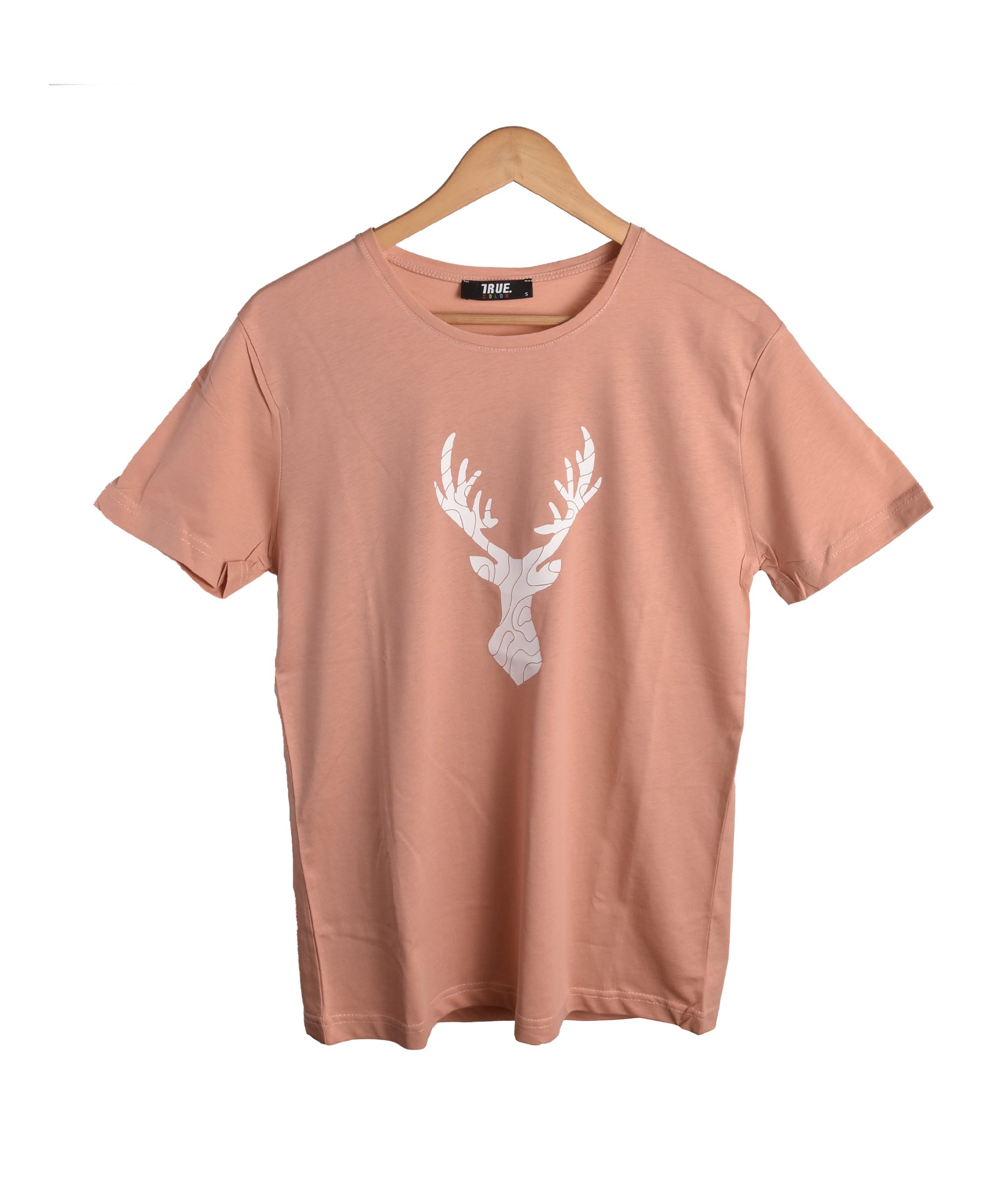 T-shirt SAUMON MOTIF CERF – Image 2