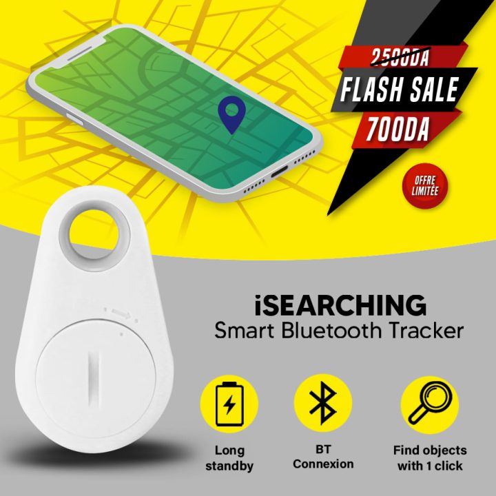 Traqueur Anti-Perte Bluetooth Blanc
