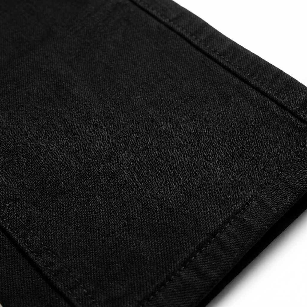 DEPART PANTALON JEAN SLIM HOMME NOIR – Image 3