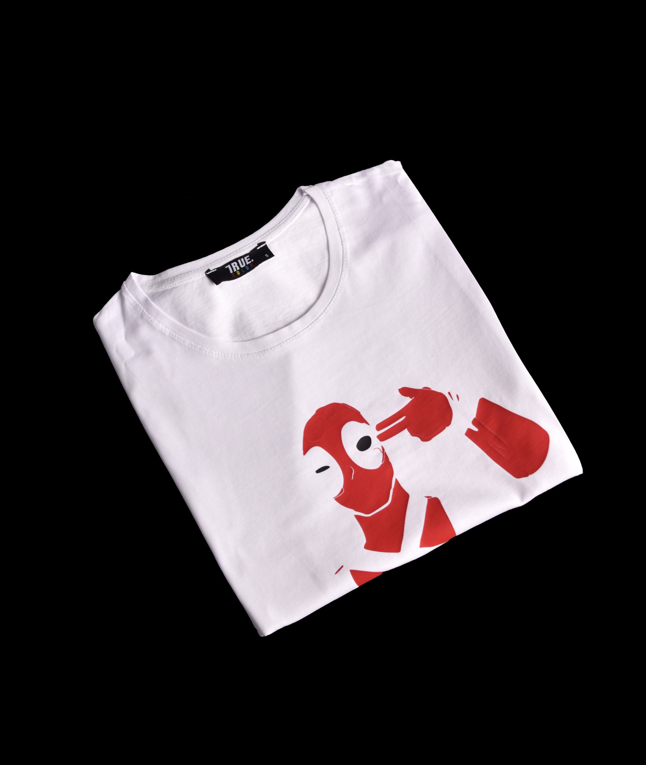 T-shirt BLANC MOTIF SUPER HERO – Image 3