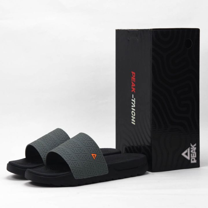 Peak Taichi Slippers White Lt. Khaki