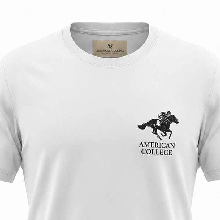 American College t-shirt pour Homme – Image 4