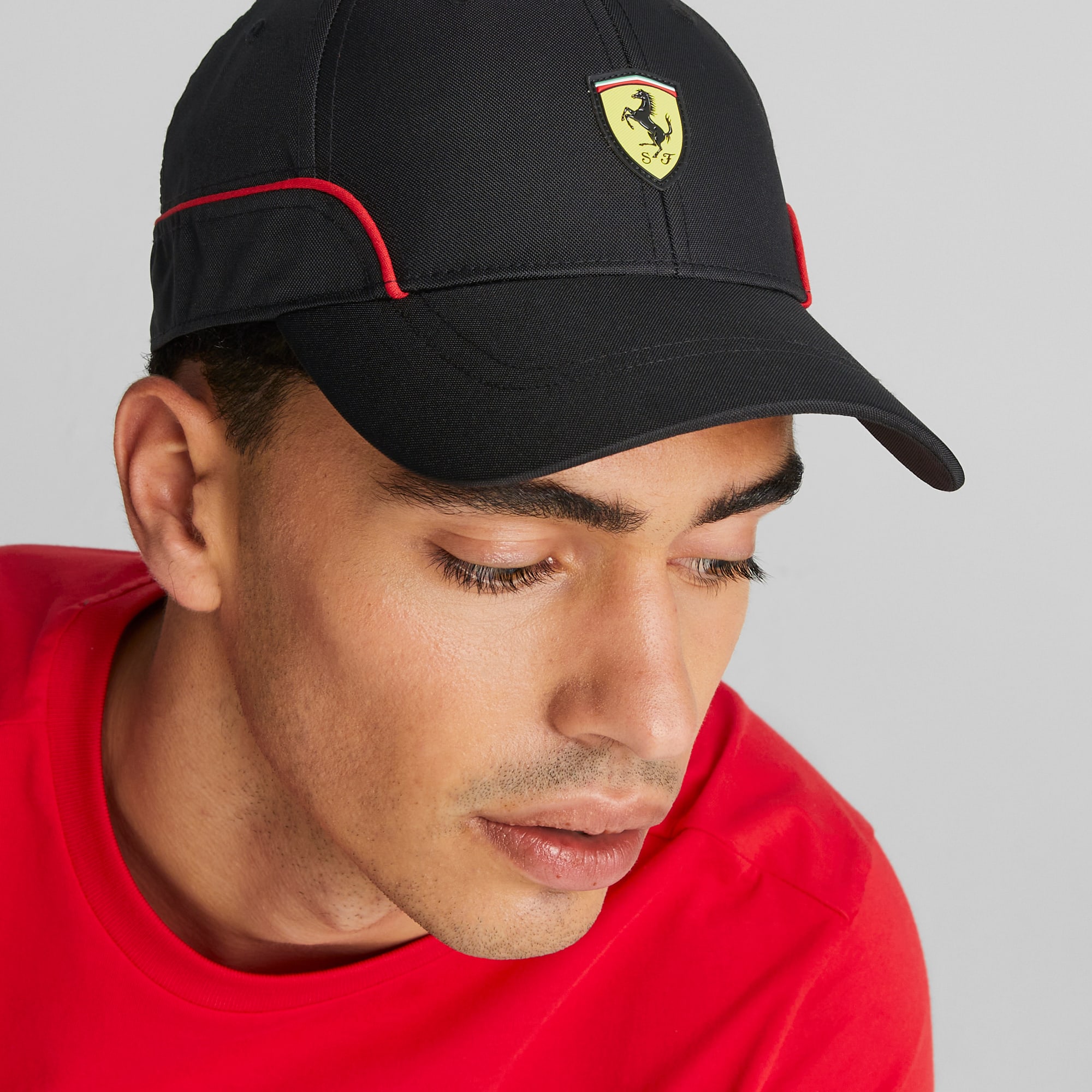 CASQUETTE PUMA FERRARI SPTWR RACE BB CAP BLACK – Image 2