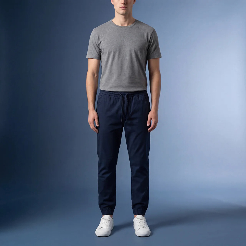 DEPART JOGGER SLIM HOMME NAVY – Image 6