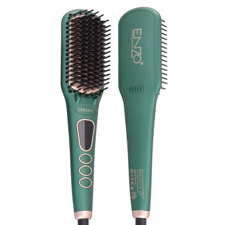 ENZO EN-4105 Ceramic Hair Straightening Brush