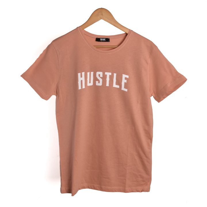 T-shirt SAUMON *HUSTLE*