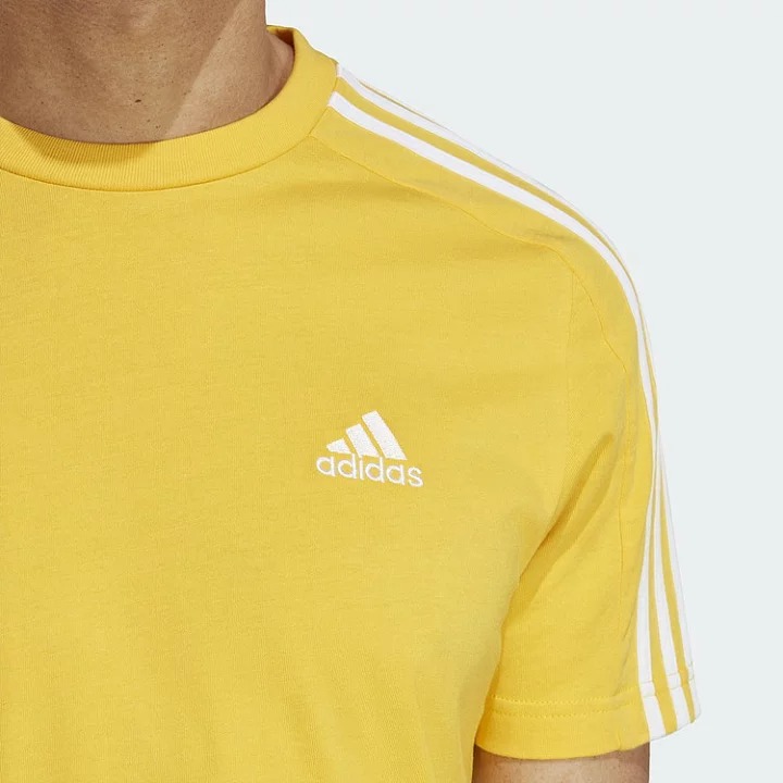 Essentials Single Jersey 3-Stripes Tee – Image 3