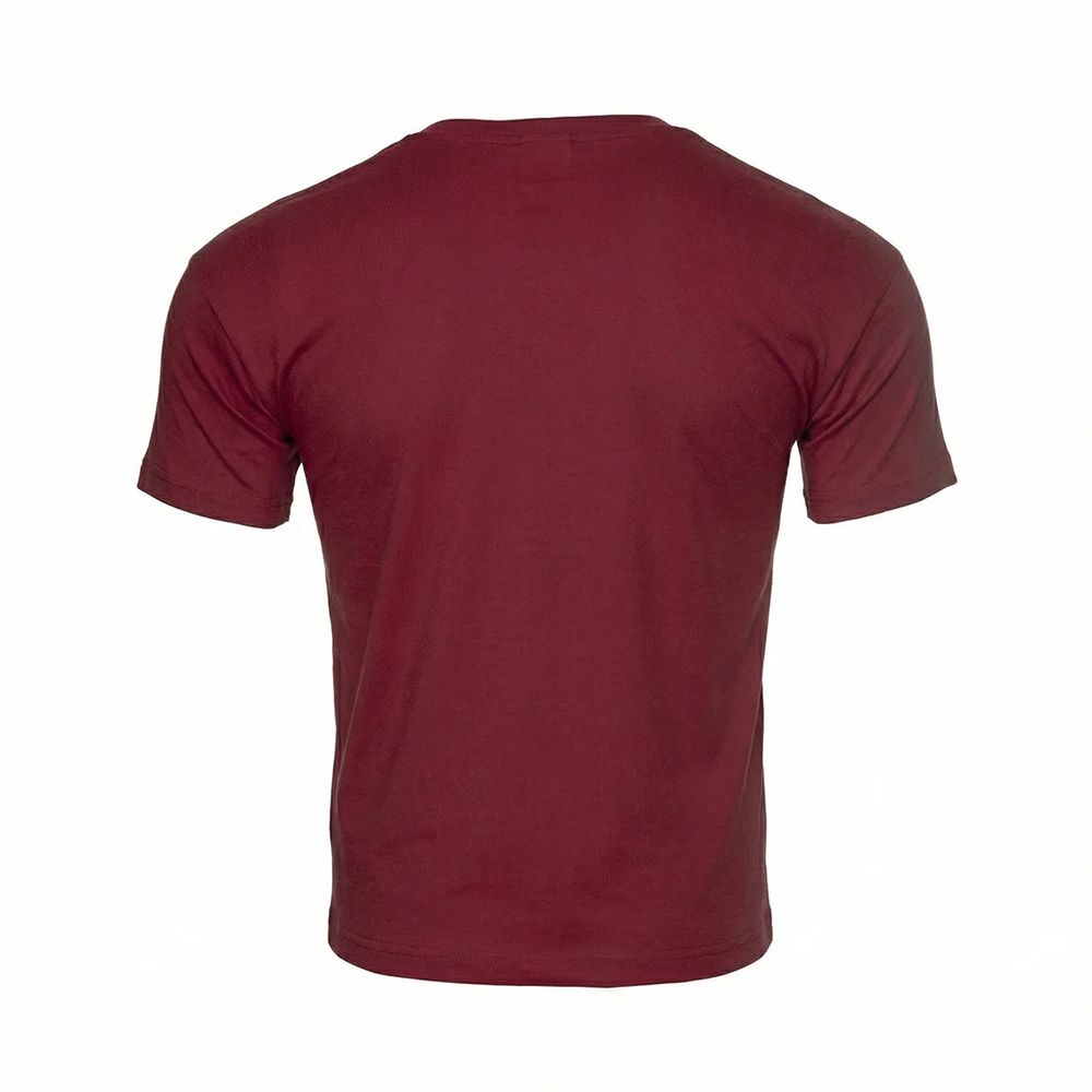 DEPART T-SHIRT HOMME BORDEAU 100% COTON SIMPLE – Image 2