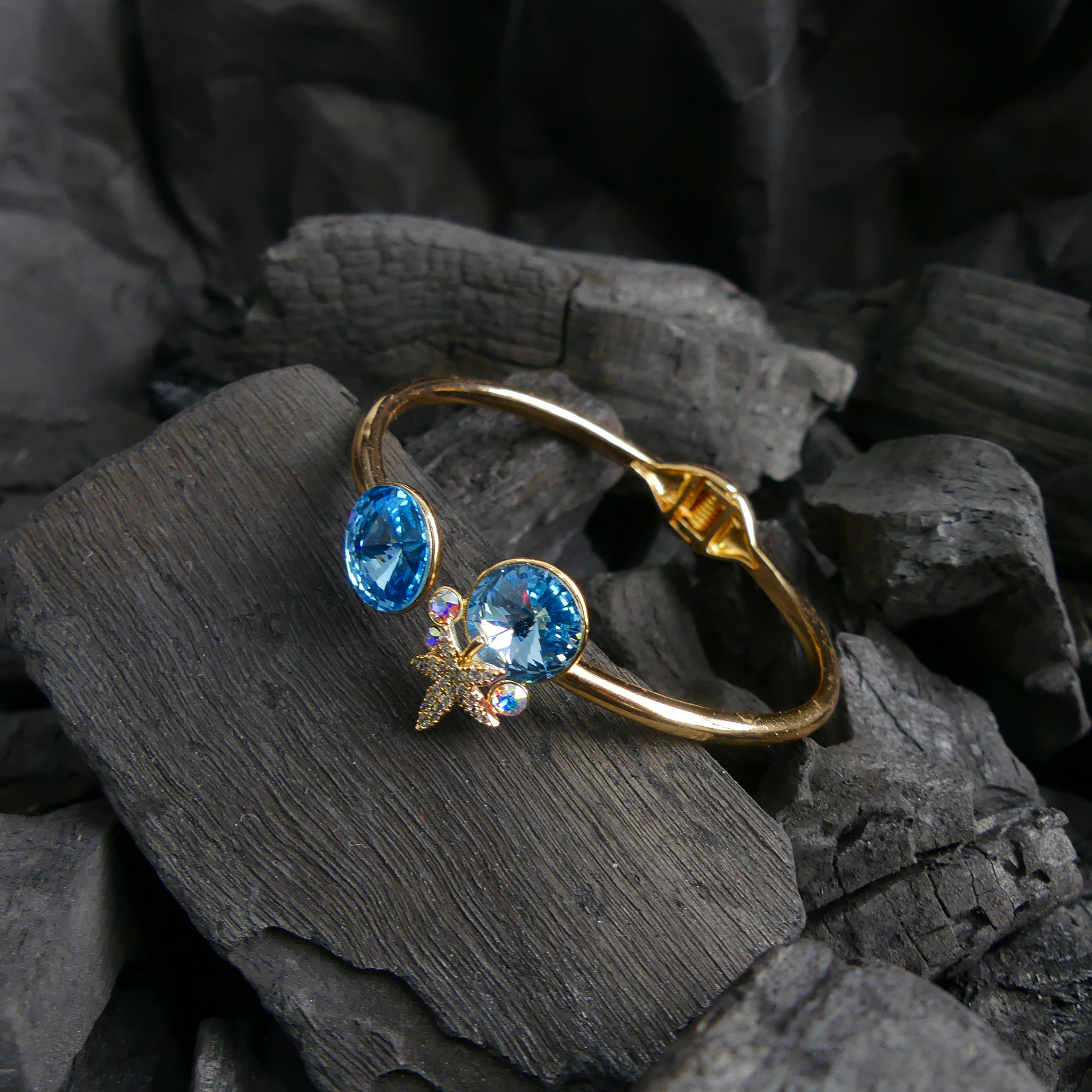 Bracelet ronde bleu – Image 2