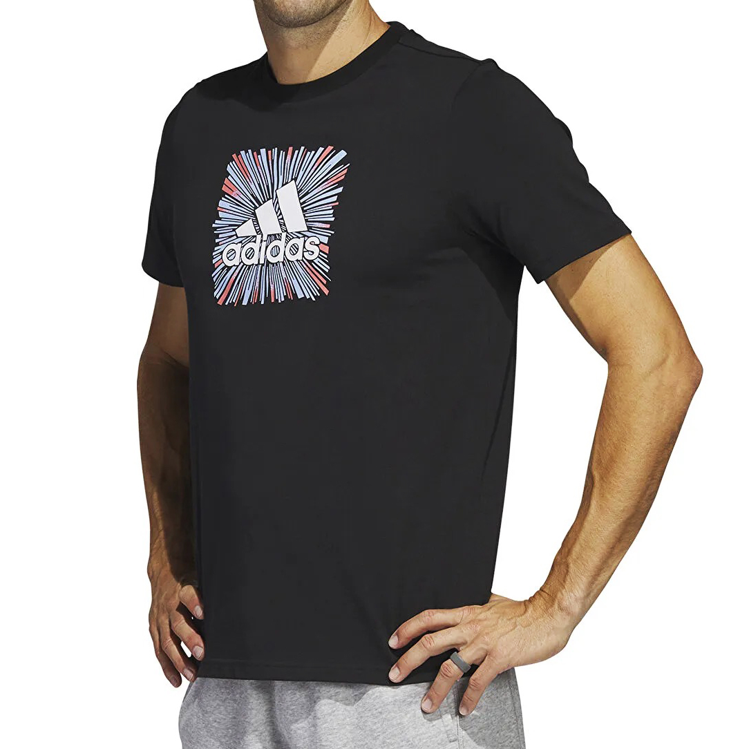 Adidas Clothing T-Shirts M Opt G T – Image 3