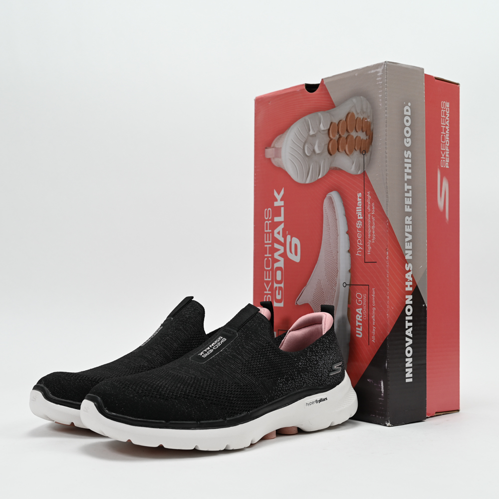 Skechers GO WALK 6 – Glimmering Walking Shoes – Image 2