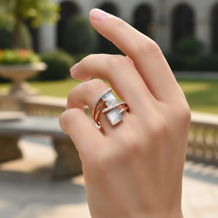 Diamond square XUPING JEWLERY