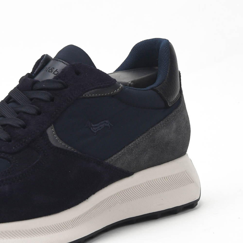 Harmont and Blaine Camoscio Tex Sneakers Homme – Image 2