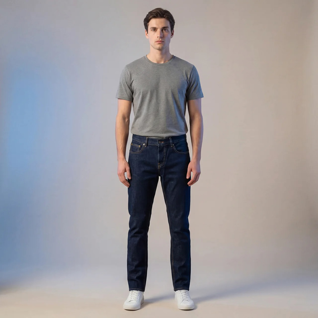 DEPART PANTALON JEAN DEPART SKINNY HOMME BLEU – Image 5