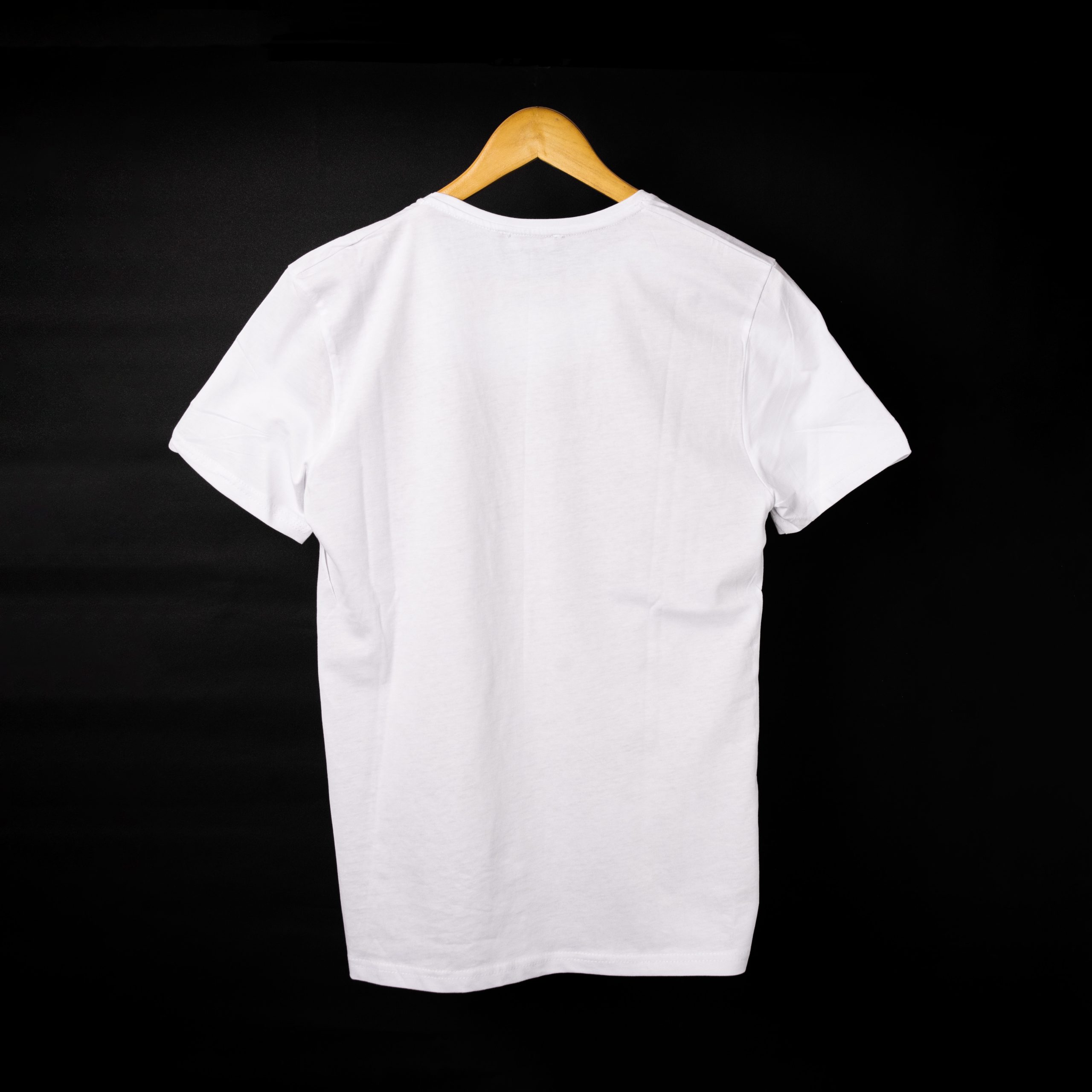 T-shirt BLANC 2 LOGO GRIS – Image 4