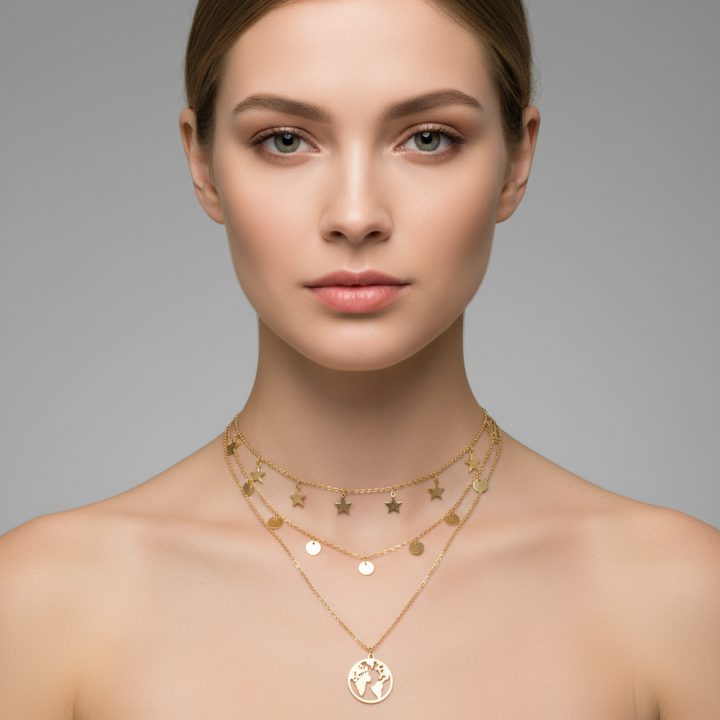 Collier Double Chaine N°59