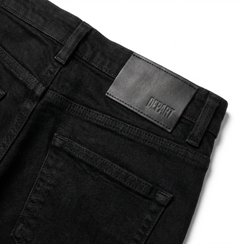 DEPART PANTALON JEAN DEPART REGULAR HOMME NOIR – Image 3