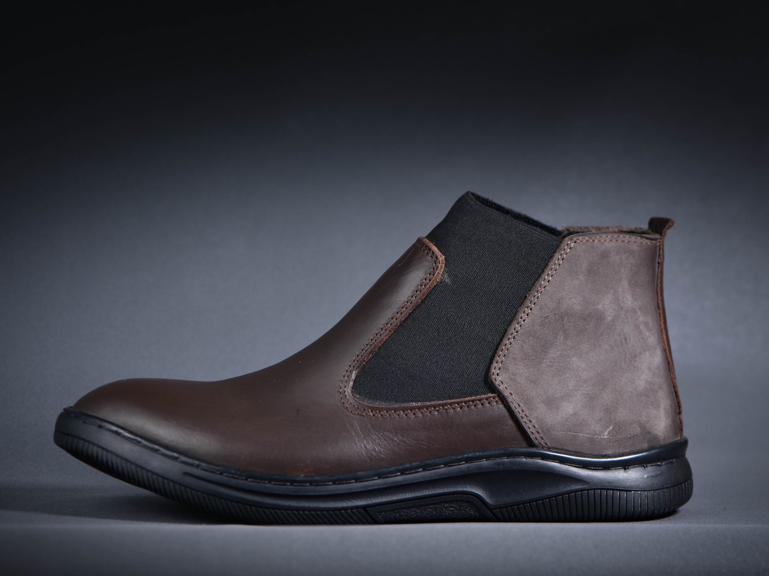 Chelsea boot orthopédique noir – Image 2