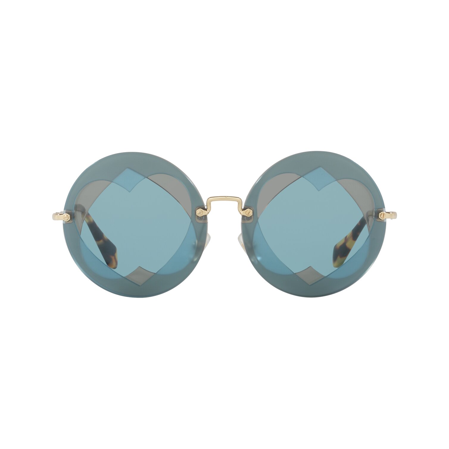 Miu Miu Round Sunglasses MU 01SS – Image 3