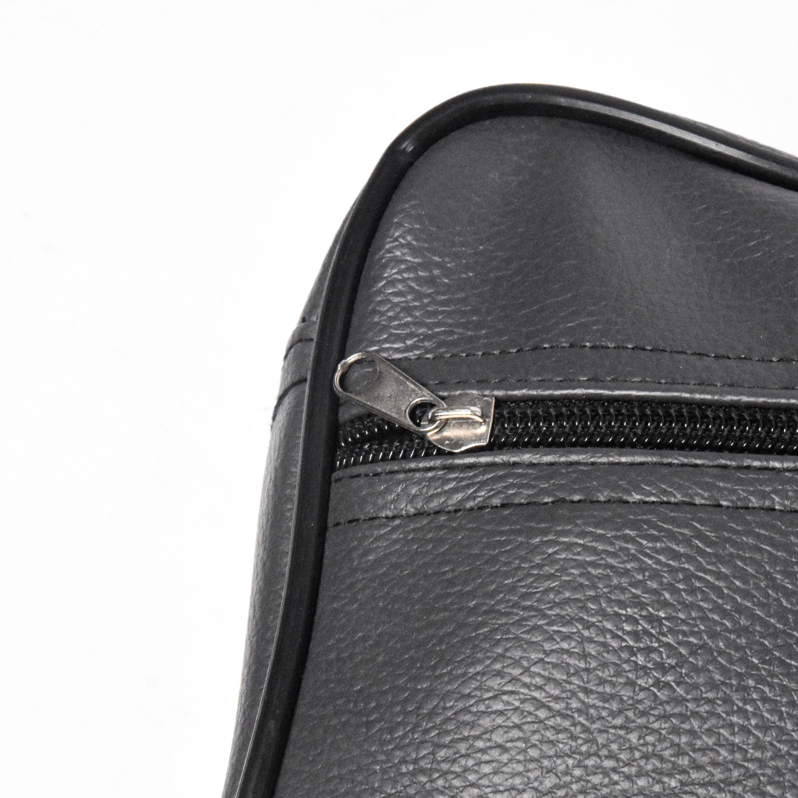 Sac Bandoulière Urbain en Simili Cuir gris nardo – Image 3