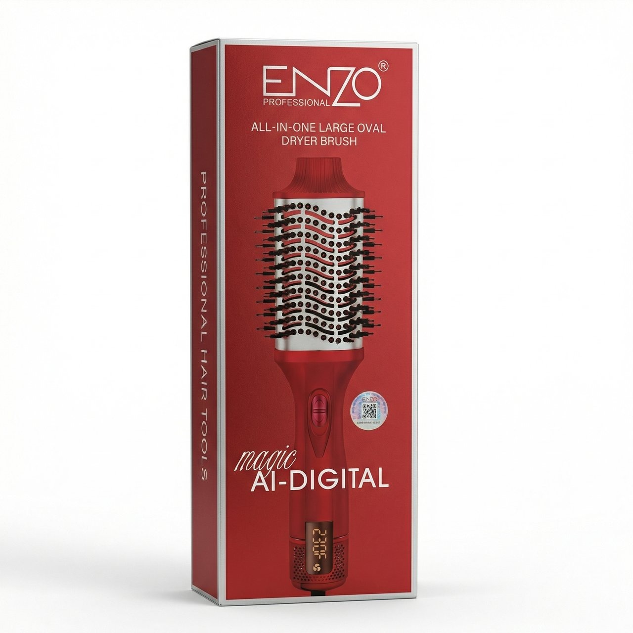 ENZO PROFESSIONAL Brosse thermique Enzo Magic AI 3-en-1 avec technologie ionique – 1500 W – Image 5