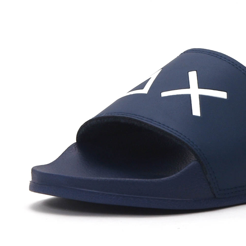 SUN68 Logo Navy Flip Flops – Image 5