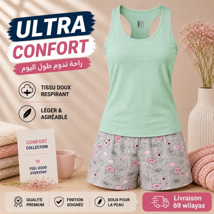 Pyjama d'Été Femme
