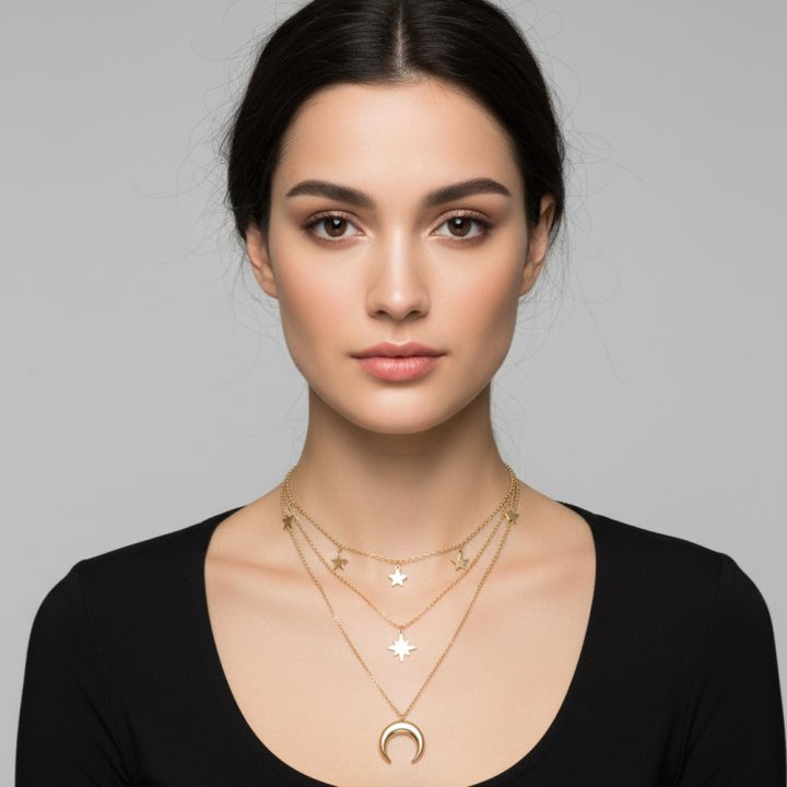 Collier Double Chaine N°63