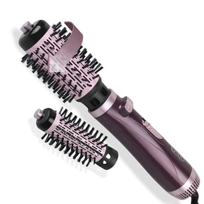 ENZO PROFESSIONAL Brosse chauffante Lissante Rotative 2IN1 En Brushing Volume Céramique – Image 4