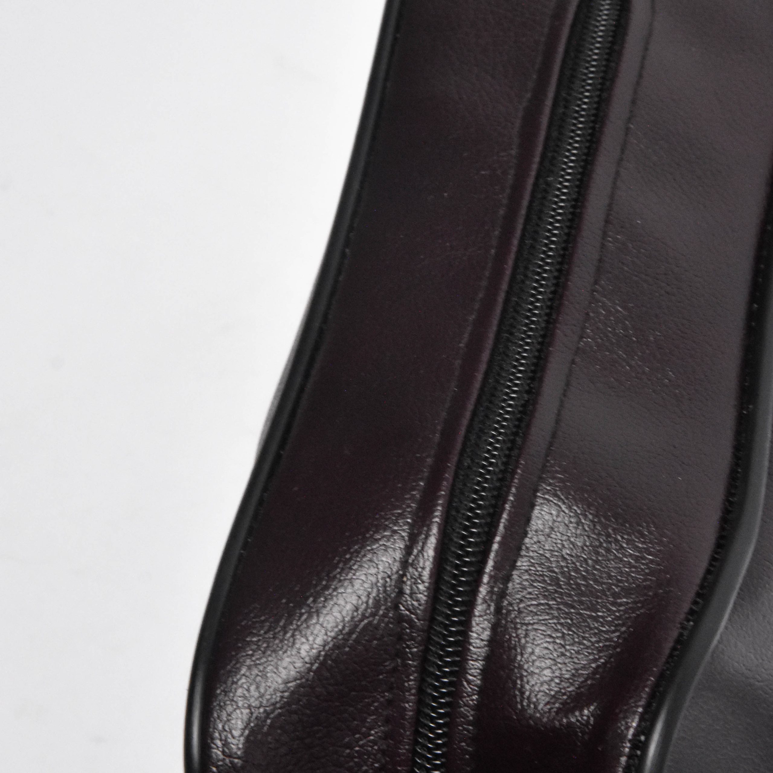 Sac Bandoulière Urbain en Simili Cuir Rouge terre brûlée – Image 6