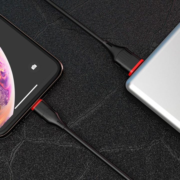 CHARGING CABLE BX17 FOR LIGHTING 1M 2.4A