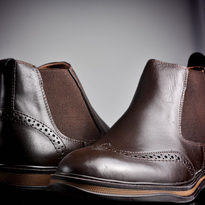 Chelsea boot marron